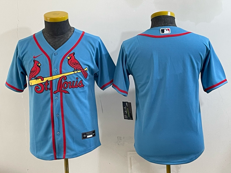 Youth 2026 St.Louis Cardinals blank blue Nike MLB Jersey 0903003